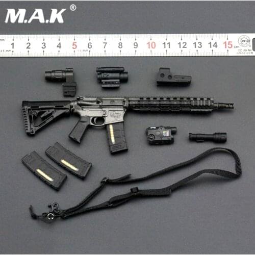NEW 1/6 scale weapon gun model toys FlameSoldier FS001 Full Set M4 Model Rifle 1/6 Gun Weapon Model Fit 12'' Figure