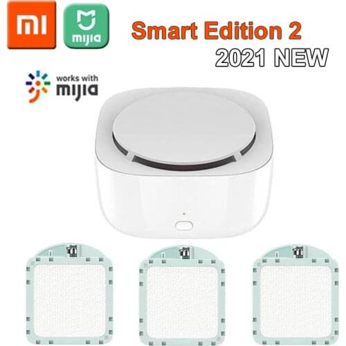 2021 Xiaomi Mijia Mosquito Repellent Killer 2 Smart Version Mosquito Dispeller With Lamp Phone timer Switch Work in Mihome APP