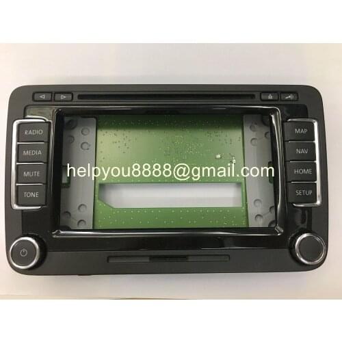 Original FOR Volkswagen CD PLAYER Plastic Frame with Button and PCB for VW RNS510 sat nav navigation audio systems