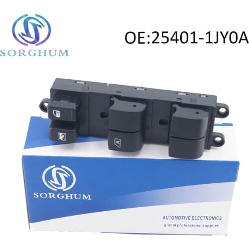 25401-1JY0A 254011JY0A Electric Power Window Switch For Nissan TIIDA C11 SC11 C11Z