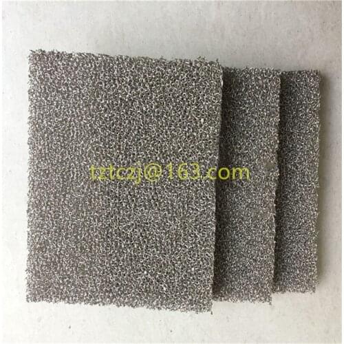 Porous nickel foam/Experimental materials for capacitors, lithium battery electrodes, and catalyst carriers