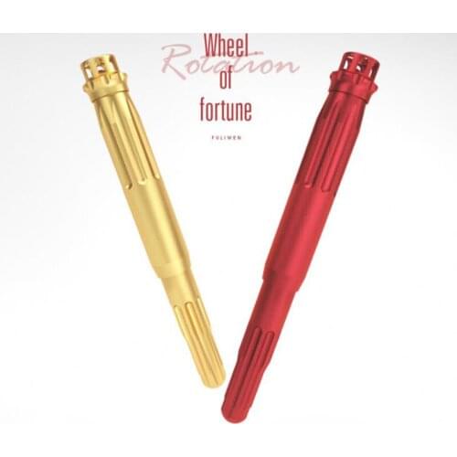 Fuliwen 015 Great Metal Aluminum Fountain Pen Rotating Ruby Pen Top EF/F/M Ink Pen Come With Fuliwen Pen Bag & Box New Arrival