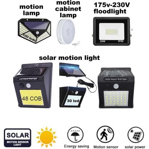 Solar Lights Outdoor LED Waterproof Motion Sensor Security Light Detachable Design Wall Light for Driveway Garden indoor home st