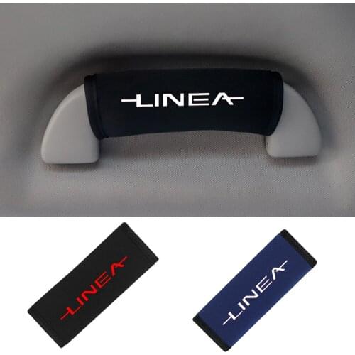 Stylish auto interior roof handrail protector cover for Fiat Linea