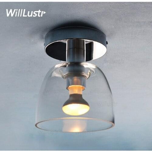 Willlustr Modiss Serena clear glass shade ceiling lamp dinning room hotel restaurant light reproduce Spanish lighting fixture