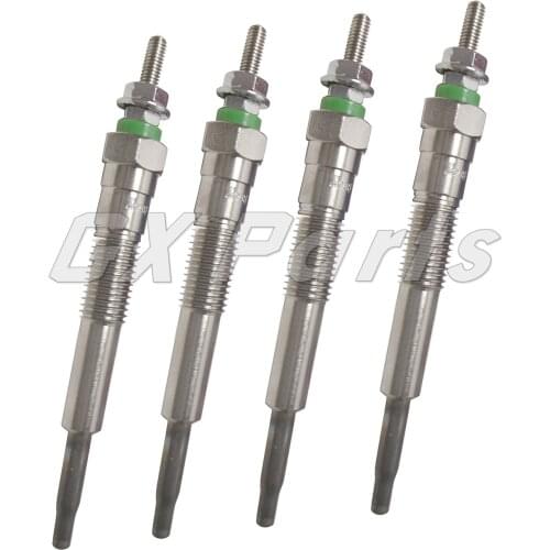 19850-67020 19850-64060 19850-67030 Glow Plugs 4 PCS Fit for Toyota 1KZ-TE Hilus Hiace LC Prado 3.0 LTR 96-12