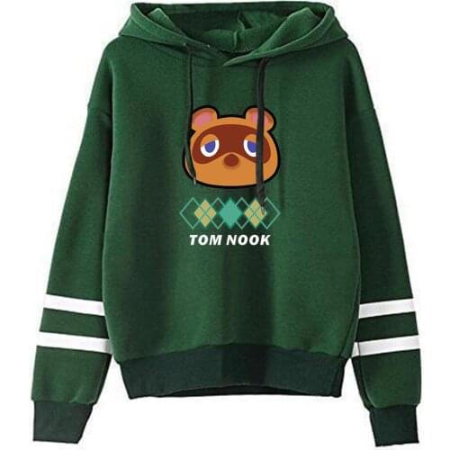 Popular Animal Crossing Anime Hoodies Women/Mens Long Sleeve Sweatshirts Cute Streetwear Kawaii boy/girls Tops Oversized hooded
