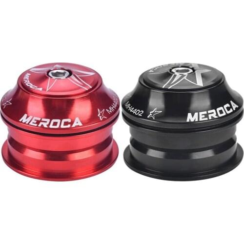 MEROCA Bicycle Headset Cycling Sealed Bearings 44mm 28.6mm Bike Aluminum Alloy Internal Front Fork Accessories
