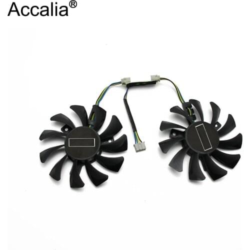 75MM GA81S2U GA81O2U 40mm GTX970 Cooler Fan Replacement For ZOTAC GTX 660Ti 650Ti BOOST GTX 970 Graphics Card Cooling Fan