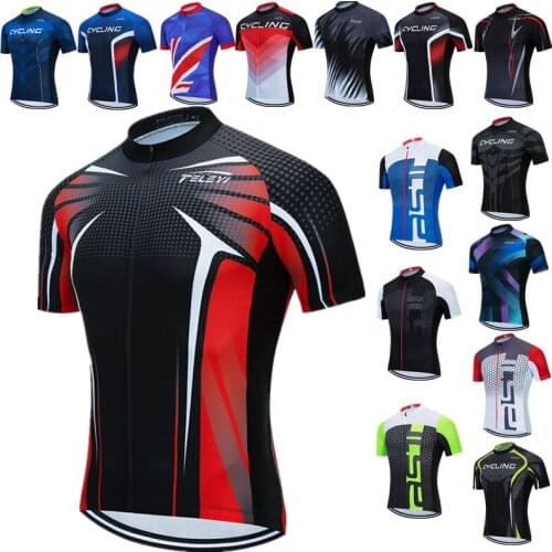 Weimostar Bike Team Men Cycling Jersey Tops Pro Mountain Bike Clothing Breathable Bicycle Jersey Shirt Racing Sport Cycling Wear