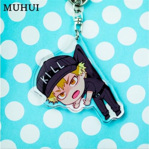 Japan Anime Cells At Work! Keychain Acrylic Cartoon Kawaii Figure Keyring Women Bag Jewelry Gift