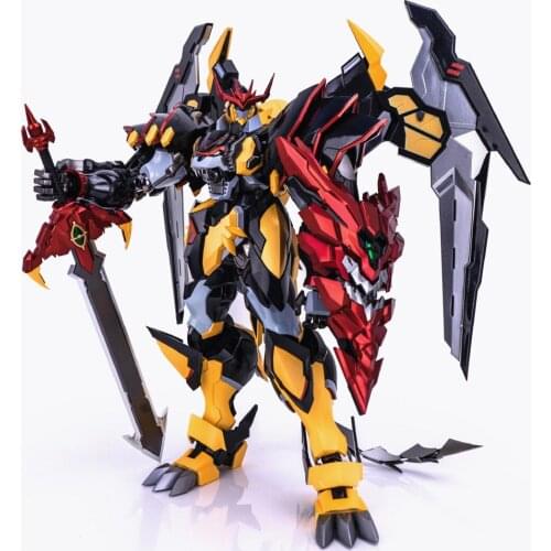 Devil Hunter metal finished model Samurai DH05 Overlord King Tiger 10 inch action figure ND060
