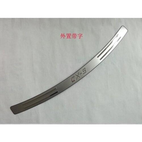 Rear Guards Stainless steel Rear bumper protector For 2011-2014 MAZDA CX-5