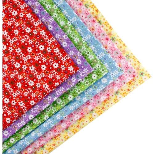 0.5 meter width 156cm flower Print Plain cloth 100% Cotton Fabric for Home Textile Patchwork Quilted Fabrics