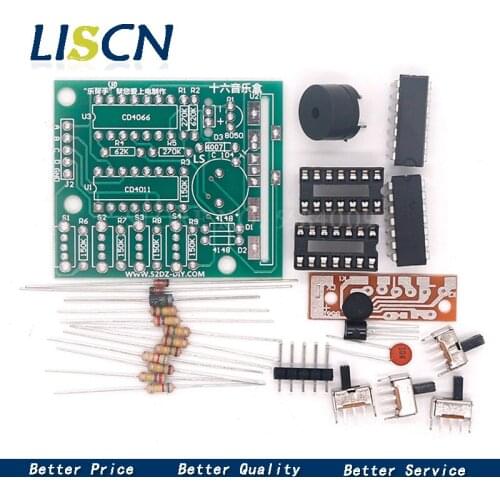 Sixteen Music Box Kit DIY Electronic Production Kit Electronic Training Kit 16 Music Box (Partial)