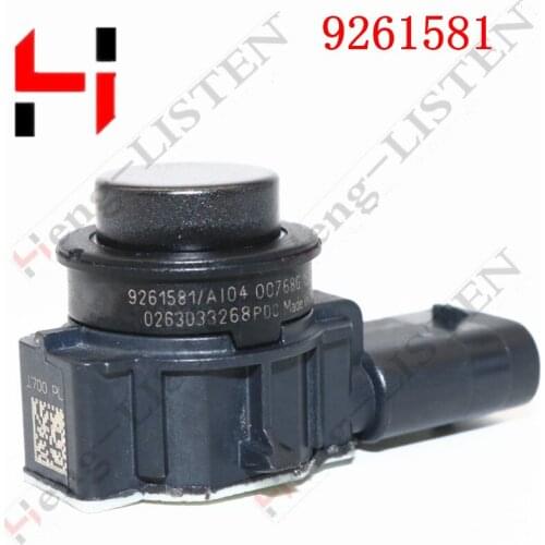10pcs) 66209261581 origina Parking sensor PDC Reverse Backup Reversing Radar Detector for B M W 1 2 3 4 OEM# 9261581 9261582