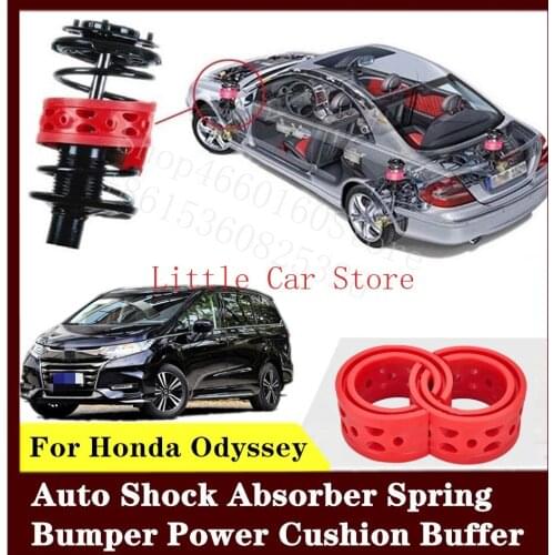 2PCS Front Rear Suspension Shock Bumper Spring Coil Cushion Buffer For Honda Odyssey
