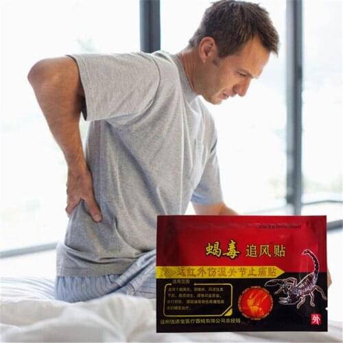 24Pcs/3bags Far IR Medical Analgesic Plasters Emperor Scorpion Venom Balm Arthritis Joint Pain Body/muscle/Back Ache Pain Relief