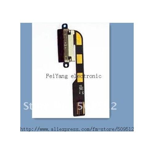 50pcs Best OEM Dock Charger Charging Port Connector Flex Cable For iPad 2 3 4 Ribbon Replacement parts