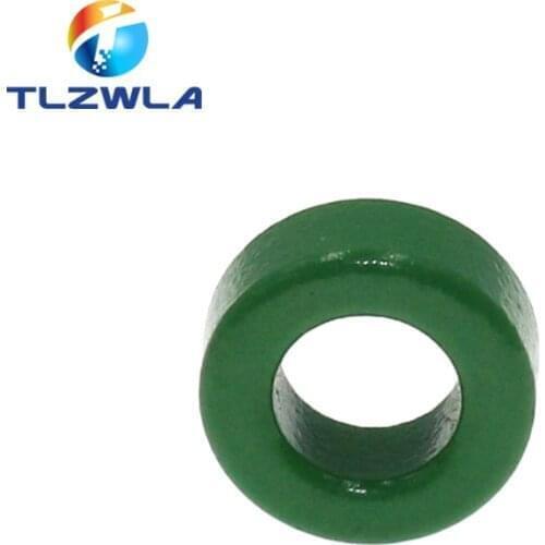 500PCS Green Magnetic Ring Ferrite Magnetic Ring 13*7*5 Anti-interference Core Filter Inductance Transformer Magnetic Ring