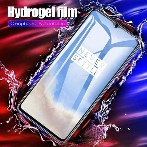 Full Cover Hydrogel Film For Oneplus 6T 6 Screen Protector For Oneplus6T 6 Full Protective Film Not Glass