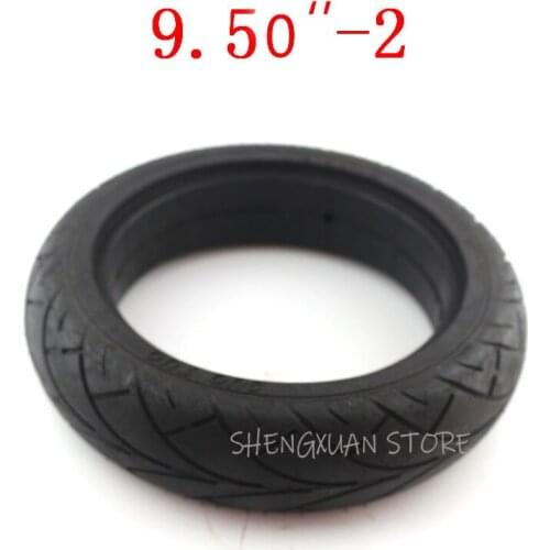 Free shipping 9.5 inch electric car pneumatic tire 9.50-2 electric scooter solid tire without inner tube and outer tube