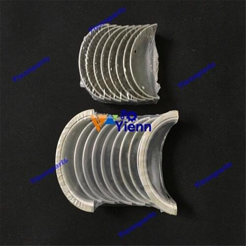 For Mitsubishi K4F Crankshaft Main Connecting Rod Bearing Set Fit For MT25 Tractor K4F Diesel Engine Parts