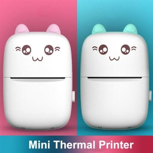 Pocket Printer Portable Thermal Printing Machine Bluetooth Mini Photo Picture Lable Office Home Mobile Android iOS Phone 58mm