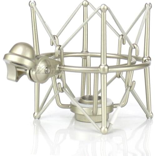 Metal Shock Mount Condenser Microphone Spider Mic Holder Shockproof For Audio Technica AE 2500 3000 ATR 2500 AT 2050 2035 2020