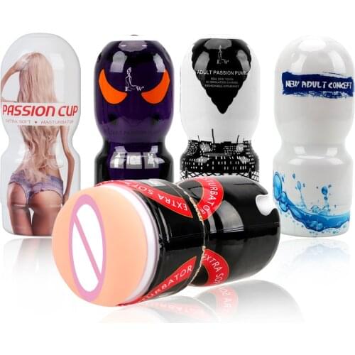 Real Pussy Vagina Male Masturbator Cup Sex Toys for Men Penis Glans Sucking Massage Cock Enlargement Machine Erotic Adults Shop