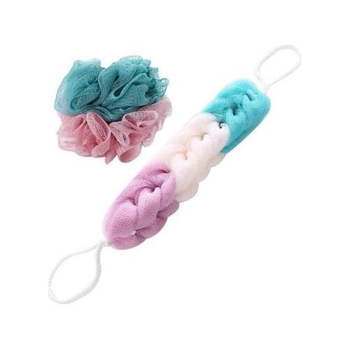 Nylon Bath Body Cleaning Towel Exfoliating Bath Shower Washing Scrubbing Towel Scrubbers Tool
