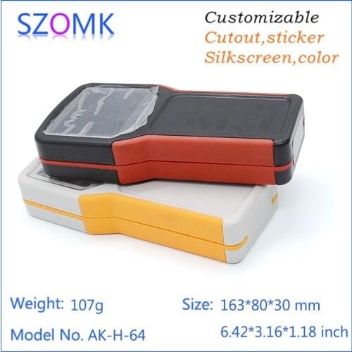 New arrival handheld enclosure plastic housing box for 4xAAA electronic project (1 pc) 163*80*30mm electrical junction box