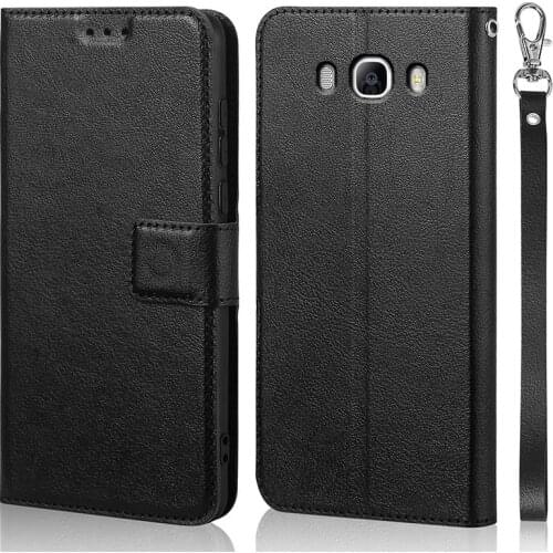 Luxury Flip Case for Samsung Galaxy J7 2016 J710 J710F J710H Cover Original Book Design Leather Phone Coque Wallet Capa Stand