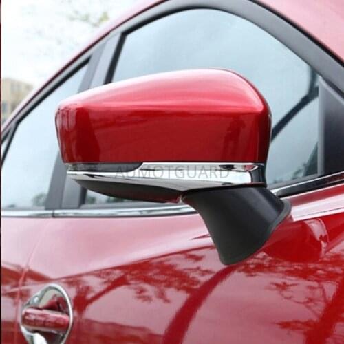 For Mazda ATENZA 2020 Rearview Mirror Bright Strip Modified Rear Mirror Anti-scratch Strip Anti-scratch Decoration