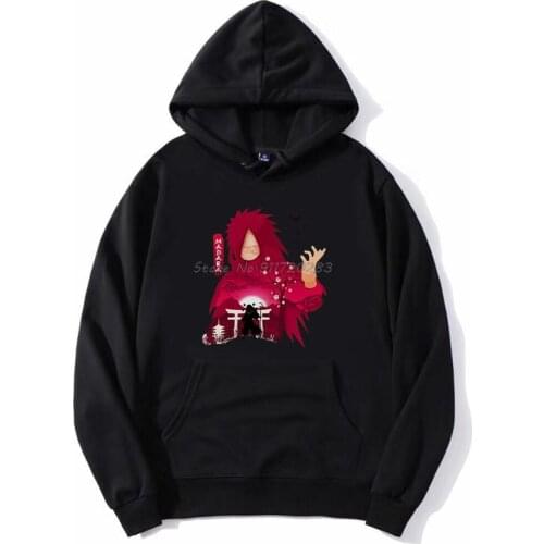 Uchiha Madara Tobi Funny Anime Hoodie Casual Unisex Men Hoodies Hip Hop Hooded Sweatshirt Harajuku Streetwear
