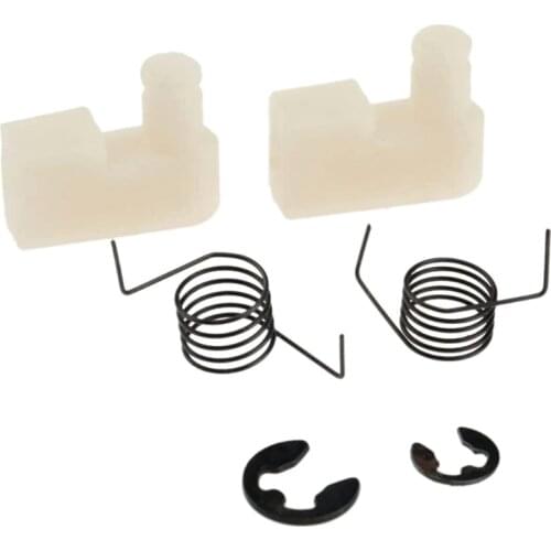 6Pcs(2Sets) Tool Parts Chain Saw Flywheel Starter Pawl + Spring + Clip For Chainsaw Parts 4500/5200/5800/43CC/45CC T84F