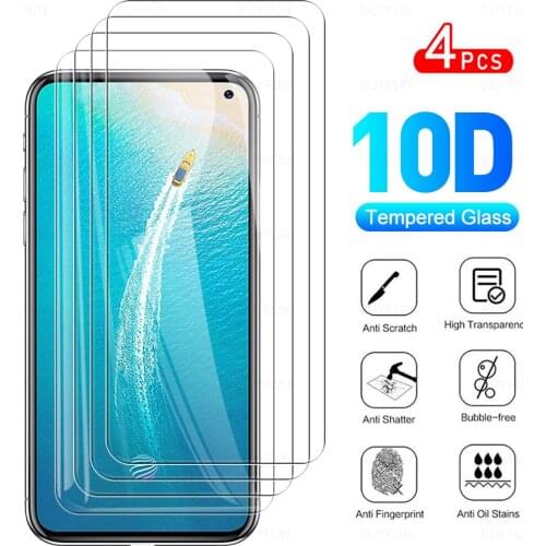 4Pcs Full Cover Protective Glass For VIVO V19 Neo Phone Tempered Glas Screen Protector Film For VI VO V17 V 19 17 V19Neo 6.44"