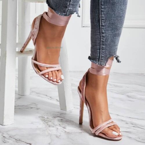 Sandalias mujer Women Riband Lace Up sandals Summer Shoes Women Sandals Gladiator Summer Casual Women Shoes