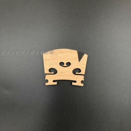 10 pcs Violin Bridge parts maple wood High quality ebony 4/4 New