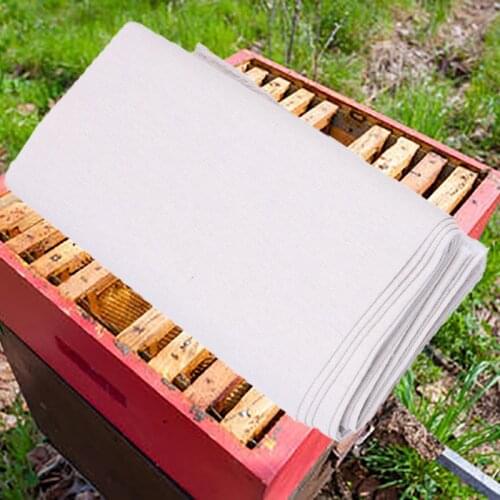 30PCS Wholesale Beekeeping Bees Covering Sunscreen Thicken Cotton Beehive Cover Shading Thermal Insulation Hive Tool Lid Tools