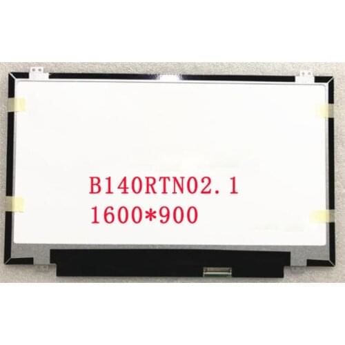 Free shipping B140RTN02.1 B140RTN03.1 B140RTN01.0 B140RW02 V.0 LP140WD2-TLD2 N140FGE-L32 Laptop Lcd Screen 1600*900 LVDS 40pins