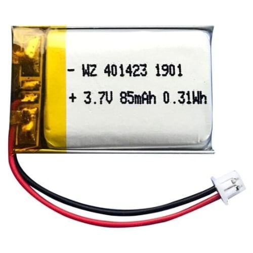 401423-85mah polymer lithium battery Bluetooth headset smart wearable selfie stick electronic gift battery