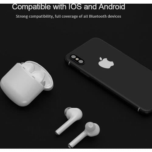 Bluetooth Earbuds High Quality Touch Control Wireless Sports Headset Earphone Airports Case With Mic For Xiaomi Noise Reduction