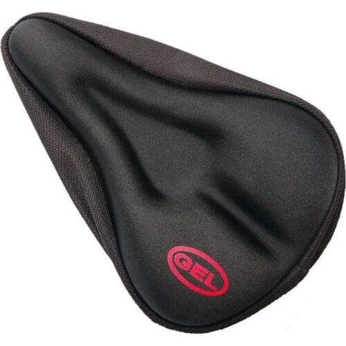 Bicycle Saddle Bike Seat Cover Comfortable Bike Bicycle Silicone Silica Gel Cushion Soft Pad Saddle Seat Cover Bike Accessories