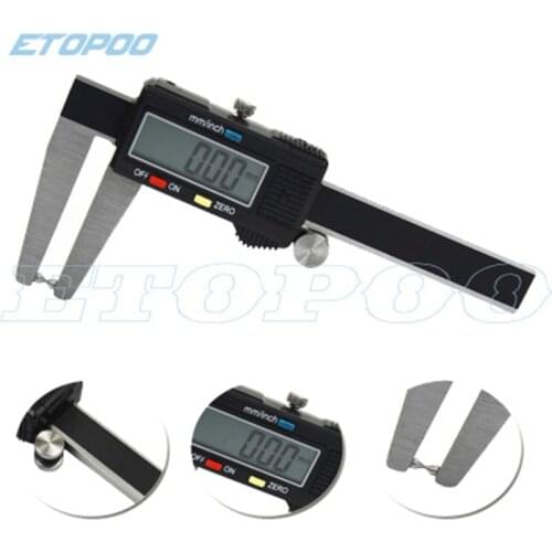 0-60mm stainless steel digital Brake Disc vernier Caliper 60mm electronic Brake caliper Disk caliper Tyre Thickness Gauge Ruler