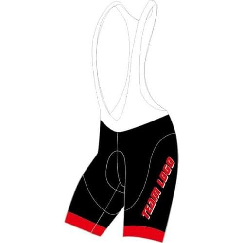 Customized Mens ONLY Cycling Bicycle Clothing Bib Shorts With Gel Pad Ropa Ciclismo