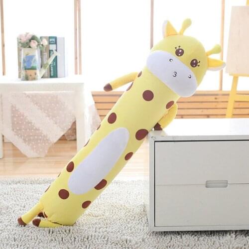 90cm-140cm Kawaii Plush Cat Toys Stuffed Animal Dolls Kids Gift Lovely Dog Long Pillow Home Decoration Soft