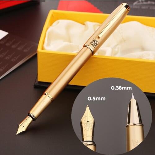 Picasso 916 Malage Fashion Pimio Elegant Fountain Pen EF/F Nib Classic Writing Ink Pen and Original Gift Box for Office Business