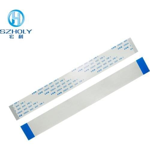 Flat flexible cable FFC FPC AWM 20624 80C 60V VW-1 FFC-0.5MM 54Pin L150mm for Back flip-lock ZIF type Plug Connector
