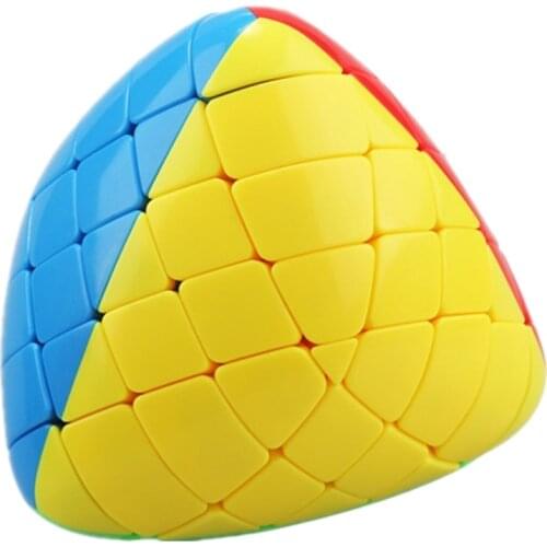 Shengshou Mastermorphix 5x5 Rice Dumpling Stickerless Magic Cube Puzzle Toy Colorful Multicolor Special Hight Difficult 5x5x5